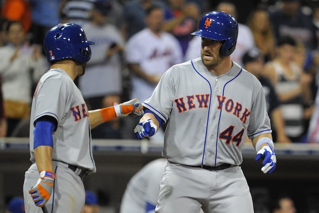D'Arnaud Sticks, Recker Optioned