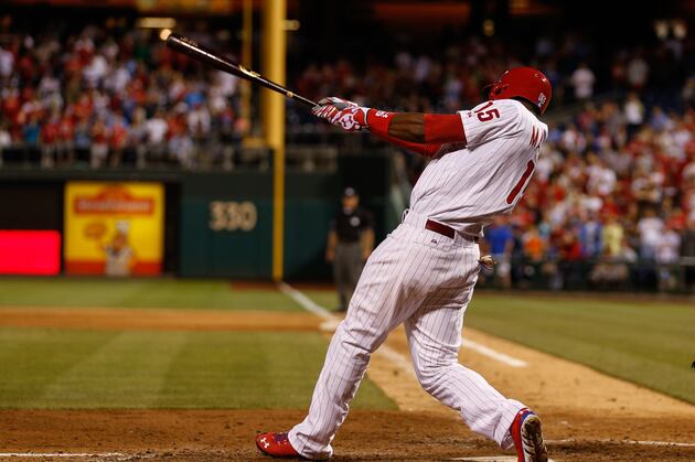 Mayberry, Ruiz Power Phillies Past Rockies
