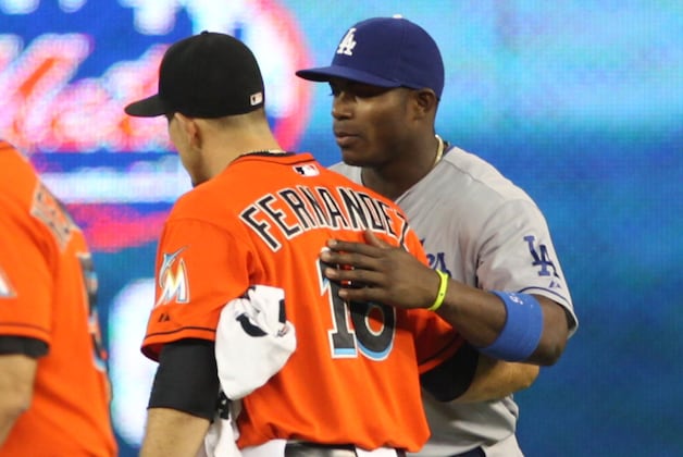Cuban Connection Is Made Before Dodgers' 6-2 Loss at Miami