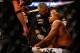 BOSTON, MA - AUGUST 17: Alistair Overeem sits in the corner and is tended to by medical staff after being knocked out by Travis Browne in their heavyweight bout at TD Garden on August 17, 2013 in Boston, Massachusetts. (Photo by Jared Wickerham/Getty Images)