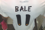 Bale Madrid Shirt Being Sold in Gibraltar