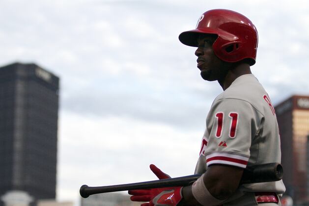 Ryne Sandberg Gives Jimmy Rollins the Lou Brown/Willie Mays Hayes Talk