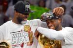 Wade Doesn't Think LeBron Will Leave Heat Next Season