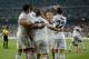 MADRID, SPAIN - AUGUST 18: Francisco Roman Alarcon alias Isco (3dR) of Real Madrid CF celebrates scoring their second goal with teammates as Luka Modric (2ndR) during the La Liga match between Real Madrid CF and Real Betis Balompie at Estadio Santiago Bernabeu on August 18, 2013 in Madrid, Spain. (Photo by Gonzalo Arroyo Moreno/Getty Images)