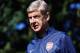 ST ALBANS, ENGLAND - AUGUST 20: Arsene Wenger, manager of Arsenal looks on during a training session ahead of their UEFA Champions League Play Off first leg match against Fenerbache at London Colney on August 20, 2013 in St Albans, England. (Photo by Matthew Lewis/Getty Images)