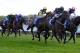 YORK, ENGLAND - JUNE 15: Duran Fentiman riding Body And Soul (2nd R) win The Macmillan Charity Sprint Trophy at York racecourse on June 15, 2013 in York, England. (Photo by Alan Crowhurst/Getty Images)