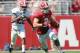 Apr 20, 2013; Tuscaloosa, AL, USA; Alabama Crimson Tide Red Team defensive back Vinnie Sunseri (3) intercepts a pass thrown by White Team quarterback AJ McCarron (10) during the annual A-Day game at Bryant Denny Stadium. Mandatory Credit: Marvin Gentry-USA TODAY Sports