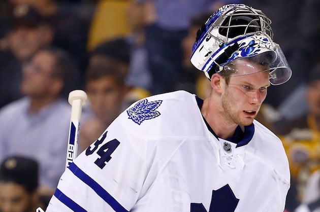 Expect Plenty of Heat from Leafs Goaltending Battle Between James Reimer...