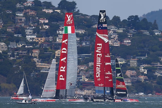 Emirates Team New Zealand Takes 3-1 Lead over Italy's Luna Rossa
