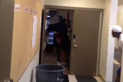 Bills player dunks all over Bills head coach
