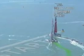 Emirates Team New Zealand Continue to Dominate Luna Rossa – Video
