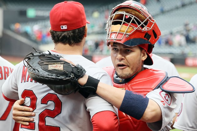 Molina Says He's Fine After 5 in a Row