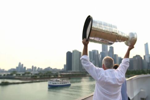 Coach Q Had Quite the Day with the Cup