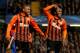 LONDON, ENGLAND - NOVEMBER 07: Willian of Shakhtar Donetsk celebrates after scoring their first goal during the Champions League match between Chelsea and Shakhtar Donetsk at Stamford Bridge on November 7, 2012 in London, England. (Photo by Scott Heavey/Getty Images)