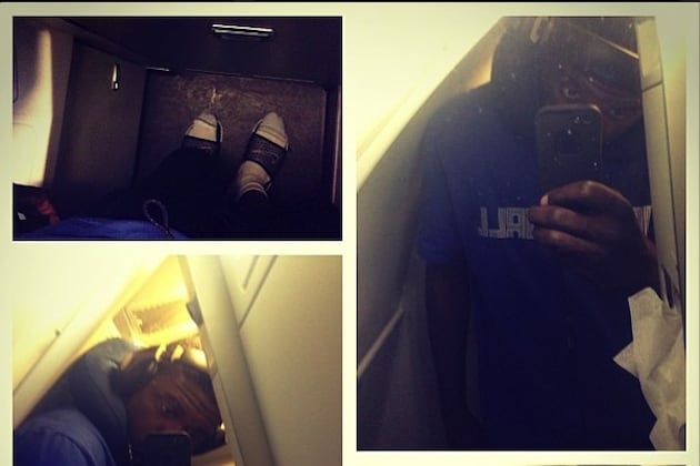 Roy Hibbert Wants You to Know He's Too Tall for an Airplane Bathroom