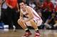 LOS ANGELES, CA - MARCH 30: Aaron Craft #4 of the Ohio State Buckeyes reacts in the first half while taking on the Wichita State Shockers during the West Regional Final of the 2013 NCAA Men's Basketball Tournament at Staples Center on March 30, 2013 in Los Angeles, California. (Photo by Jeff Gross/Getty Images)