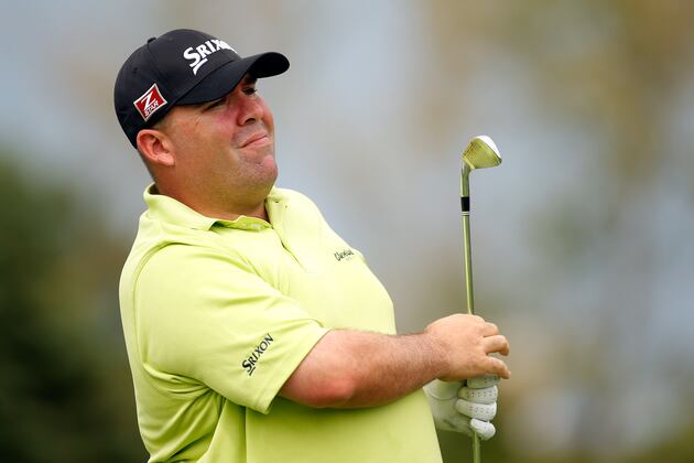 Stadler in Front at Rain-Delayed Barclays