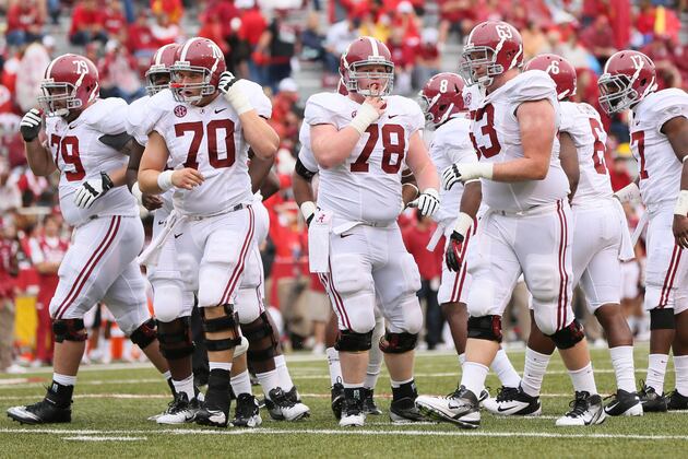 O-Line 'More Comfortable' with Kouandjio at Guard, Shepherd at Tackle