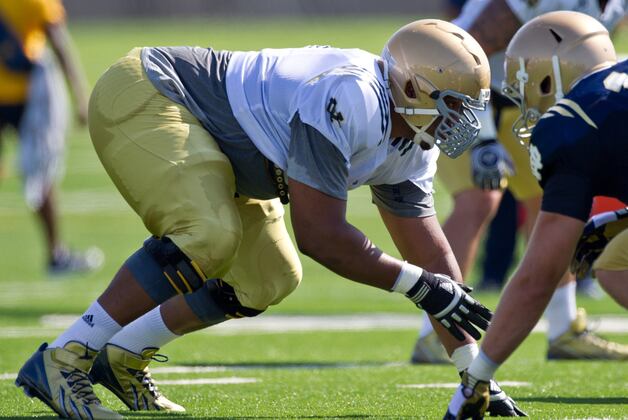 Notre Dame's Tuitt Hobbled, Springmann Done
