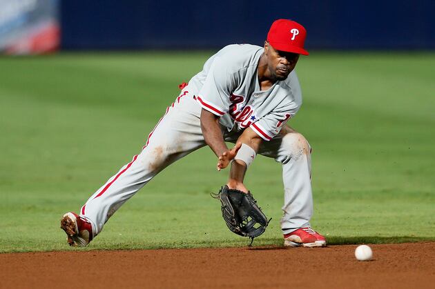 Rollins Sitting Friday vs. D-Backs