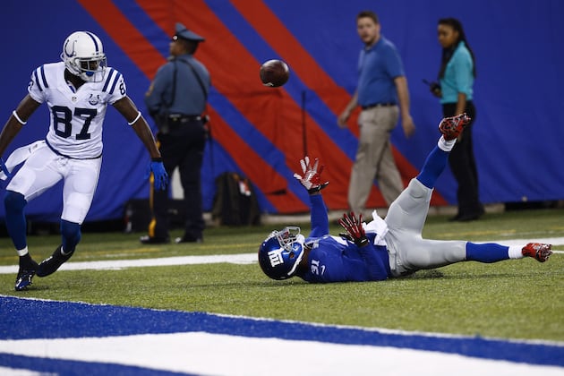 Aaron Ross Fined for Flagrant Facemask