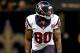 August 25, 2012; New Orleans, LA, USA; Houston Texans wide receiver Andre Johnson (80) against the New Orleans Saints during the first quarter of a preseason game at the Mercedes-Benz Superdome. Mandatory Credit: Derick E. Hingle-USA TODAY Sports