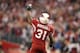 GLENDALE, AZ - DECEMBER 11: Cornerback Richard Marshall #31 of the Arizona Cardinals celebrates during the NFL game against the San Francisco 49ers at the University of Phoenix Stadium on December 11, 2011 in Glendale, Arizona. The Cardinals defeated the 49ers 21-19. (Photo by Christian Petersen/Getty Images)