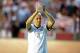 Jun 18, 2013; Sandy, UT, USA; United States forward Michael Bradley (4) celebrates after a FIFA World Cup Qualifier against Honduras at Rio Tinto Stadium. Mandatory Credit: Kirby Lee-USA TODAY Sports