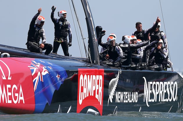 Kiwis Now 2 Wins Away from America's Cup