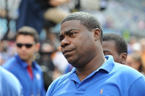 Tracy Morgan Makes Cameo at Ravens Camp