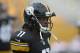 Aug 10, 2013; Pittsburgh, PA, USA; Pittsburgh Steelers wide receiver Markus Wheaton (11) warms-up before the game against the New York Giants at Heinz Field. Mandatory Credit: Jason Bridge-USA TODAY Sports