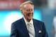 LOS ANGELES, CA - AUGUST 30: Dodger broadcaster Vin Scully smiles before throwing out the first pitch during ceeremonies honoring him on his 64 years of sevice before the game between the Arizona Diamondbacks and the Los Angeles Dodgers on August 30, 2012 at Dodger Stadium in Los Angeles, California. (Photo by Stephen Dunn/Getty Images)