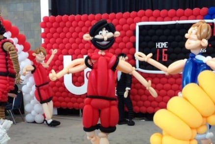 Photo: Kentucky State Fair Has Cardinal Players as Balloon 'Animals'