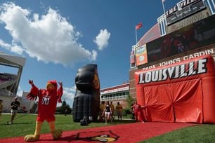 At Louisville, an Athletic Boom Made for (and By) TV