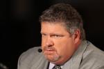 ESPN's John Kruk Leaves Press Box on Stretcher