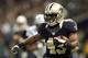 NEW ORLEANS, LA - DECEMBER 30: Darren Sproles #43 of the New Orleans Saints runs the ball against the Carolina Panthers at Mercedes-Benz Superdome on December 30, 2012 in New Orleans, Louisiana. The Panthers defeated the Saints 44-38. (Photo by Wesley Hitt/Getty Images)