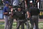 Watch: CWS Bench Coach Ejected Before Game Begins