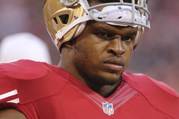 Lawrence Okoye Makes a Stride in 49ers' 34-14 Win