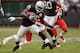 OAKLAND, CA - DECEMBER 16: Mike Goodson #25 of the Oakland Raiders rushes and gains eleven yards against the Kansas City Chiefs in the first quarter at Oakland-Alameda County Coliseum on December 16, 2012 in Oakland, California. (Photo by Thearon W. Henderson/Getty Images)