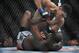 April 13, 2013; Las Vegas, NV, USA; Kelvin Gastelum pins Uriah Hall during the TUF 17 Finale at the Mandalay Bay Events Center. Mandatory Credit: Gary A. Vasquez-USA TODAY Sports