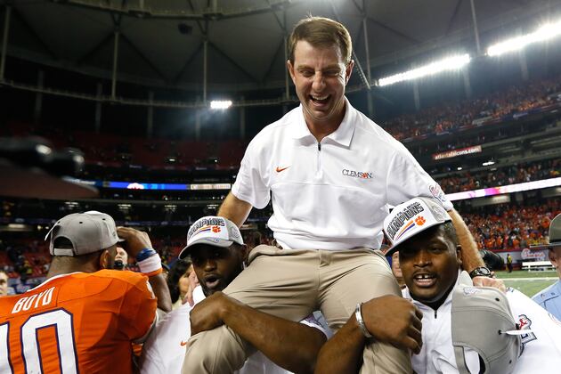 Swinney Builds Firm Foundation at Clemson