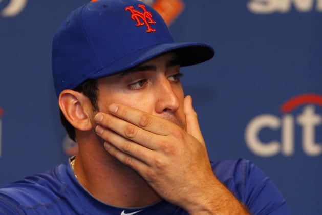 Mets Officially Place Harvey on DL Among 4 Moves