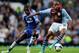 LONDON, ENGLAND - AUGUST 21: Fabian Delph of Aston Villa controls the ball as Ramires of Chelsea closes in during the Barclays Premier League match between Chelsea and Aston Villa at Stamford Bridge on August 21, 2013 in London, England. (Photo by Jamie McDonald/Getty Images)