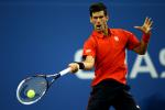 Djokovic Rolls in 1st Round of US Open