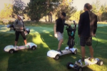 Golf Board Lets You Travel Course Like Surfer