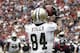 HOUSTON, TX - AUGUST 25: Kenny Stills #84 of the New Orleans Saints scores in the second quarter against the Houston Texans at Reliant Stadium on August 25, 2013 in Houston, Texas. (Photo by Bob Levey/Getty Images)