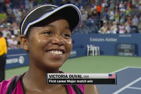 Victoria Duval Surprises, Upsets Sam Stosur in First Round