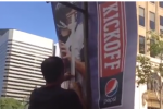Peyton, Broncos Fans Not Happy About Flacco Banners in Denver