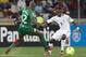 NELSPRUIT, SOUTH AFRICA - FEBRUARY 06: Christian Atsu Twasam from Ghana and Saidou Mady Panandetiguiri from Burkina Faso compete for the ball during the 2013 Orange African Cup of Nations 2nd Semi Final match between Burkina Faso and Ghana at Mbombela Stadium on February 06, 2013 in Nelspruit, South Africa. (Photo by Manus van Dyk/Gallo Images/Getty Images)