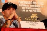 Rios: Pacquiao Isn't the Same Anymore
